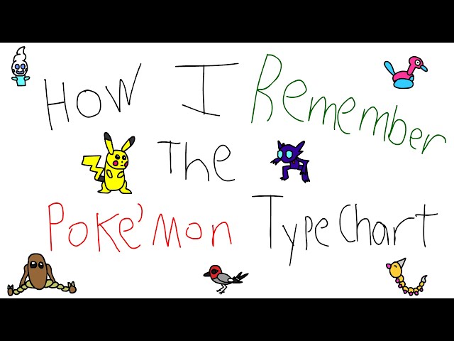 Easy Ways to Remember the Pokemon Type Chart 