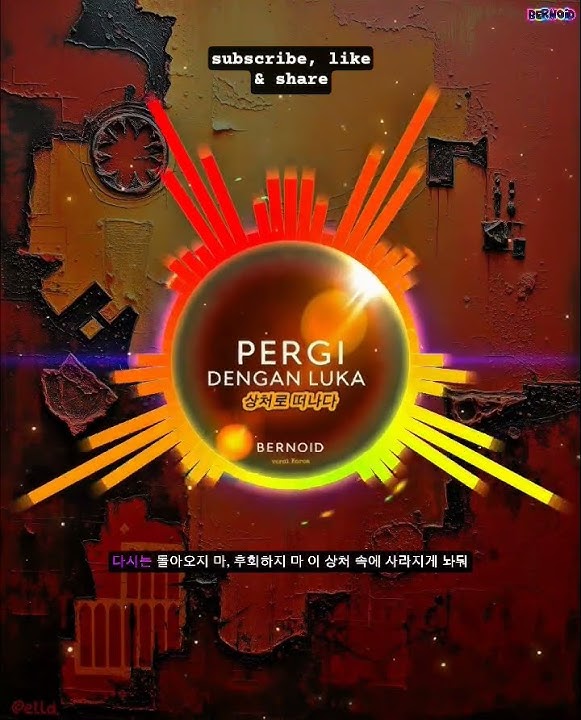 Pergi Dengan Luka versi Korea I BERNOID #lagugalau #bestlagupopindonesia #videoshort #lagucinta
