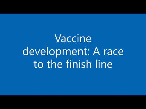 Vaccine development: A race to the finish line