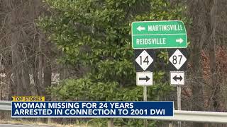 Woman missing for 24 years arrested in connection to 2001 DWI