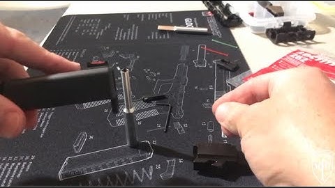 Installing Dawson Precision sights on Glock 19