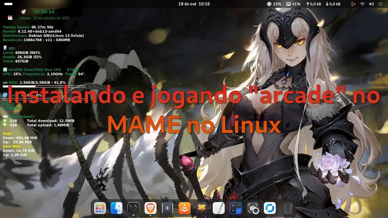Instalando e configurando o MAME no Linux - YouTube
