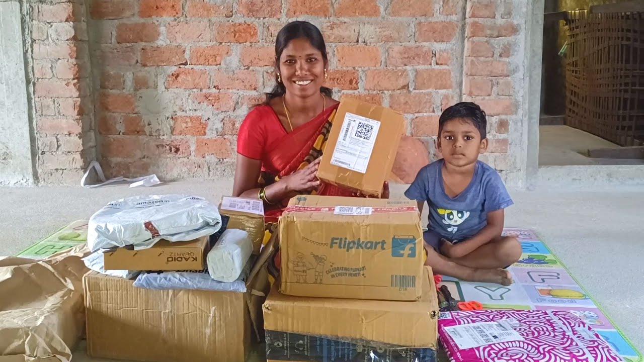 తిరుపతి నుండి మన కుటుంబ సభ్యులు (SUBSCRIBER)సత్యవతి కి కిచెన్ ITEMS పంపించారు