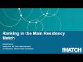 Ranking Programs in the 2026 Main Residency Match Webinar Mp3 Song