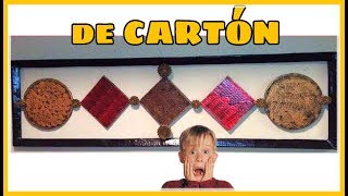 manualidad con cartón craquelado con pinturas acrílicas | Creatividad Arthur