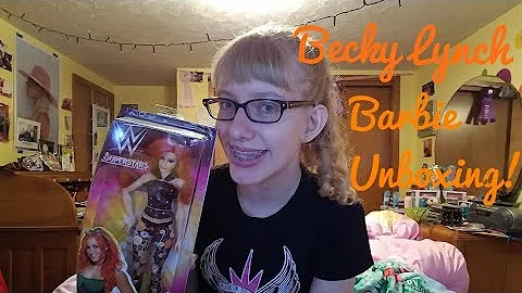 Unboxing The Becky Lynch Barbie!