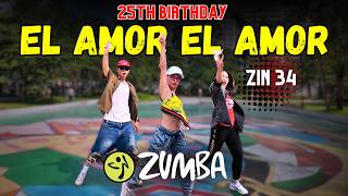 El Amor, El Amor Zin Volume 34 Merengue Happy 25Th Birthday Zumba