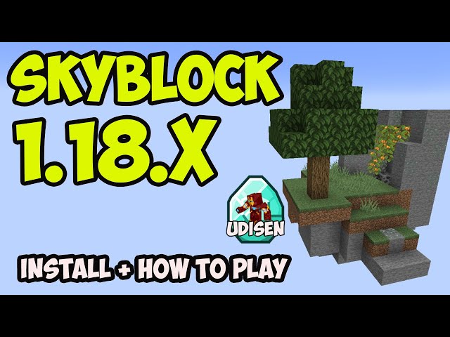 Skyblock + Shop 1.18 [Simple] Minecraft Map