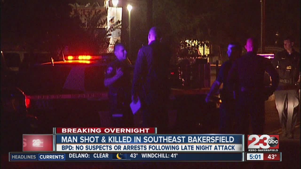 Man Shot and Killed in Southeast Bakersfield - YouTube