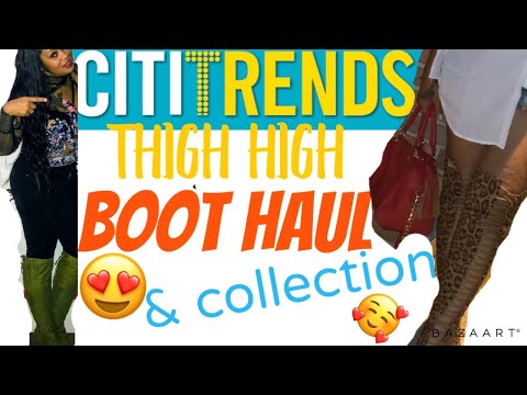 citi trends thigh high boots