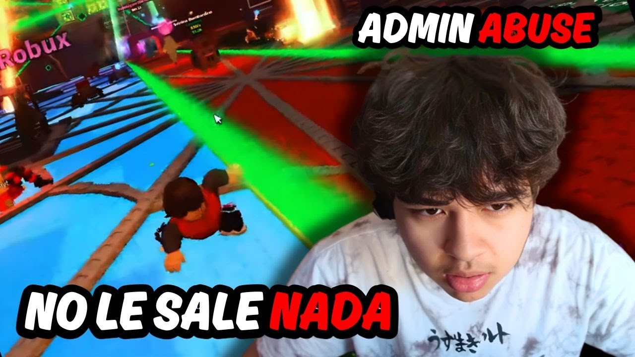 🎉 SACHA LLEGA TARDE AL ADMIN ABUSE DE HOY 😭🍀 Robar un brainrot
