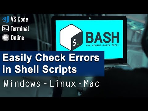 Easily check errors in shell scripts using ShellCheck on Windows, Mac & Linux [Hindi]