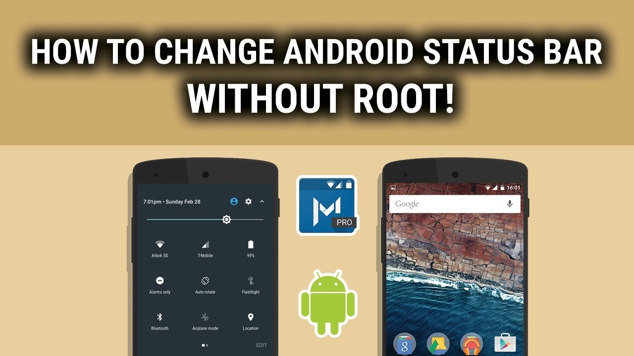 How To Change Notification Panel Without Root | ஸ்டேடஸ் பார் மாற்றும் ...