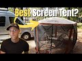The most THOROUGH REVIEW on Clam Quick Set Venture Screen Tent & Set up