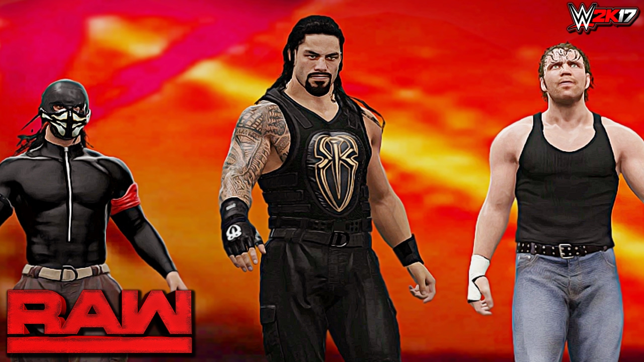 WWE 2K17 Custom Story - The Shield Confronts Jeff Hardy Raw 2017 ft. Roman Reigns, Lesnar - PART 15