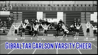 Gibraltar Carlson Varsity Cheer 2019 Districts Recap