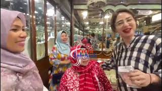 Dewi Perssik Bersama Mami dan Pegawai Konjen Karachi Pakistan Temeni Belanja di Mall Dolmein