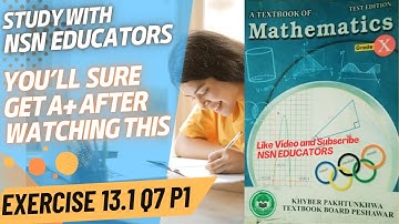 Class 10th Math | KPK Board | Unit 13-Practical Geometry Circle |Exercise 13.1|Q7P1| KPK Board | NSN