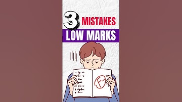 3 Mistakes Jiski Vajah se Kam Marks Ate Hain #shorts #studytips #students #jee #neet