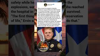 Hero Police Officer Ran Into Burning Home Rescued Disabled Woman From Flames