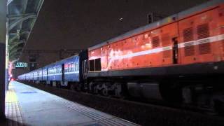 6901次 首次 大柴電 行包列車 台南站出站