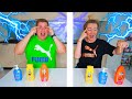 ТЕЛЕПАТИЯ СЛАЙМ ЧЕЛЛЕНДЖ 🐝 Лизун ИЗ Случайных Ингредиентов / TWIN TELEPATHY SLIME CHALLENGE