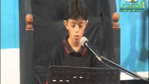 تلاوة آيات من القران الكريم 1434/1/4هـ  في مأتم الزهراء  ع