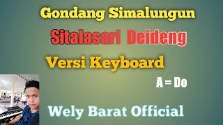 Karaoke sitalasari/Deideng Versi Seruling (Kunci A ) ....Cipt: Taramlamsyah Saragih ( Alm )