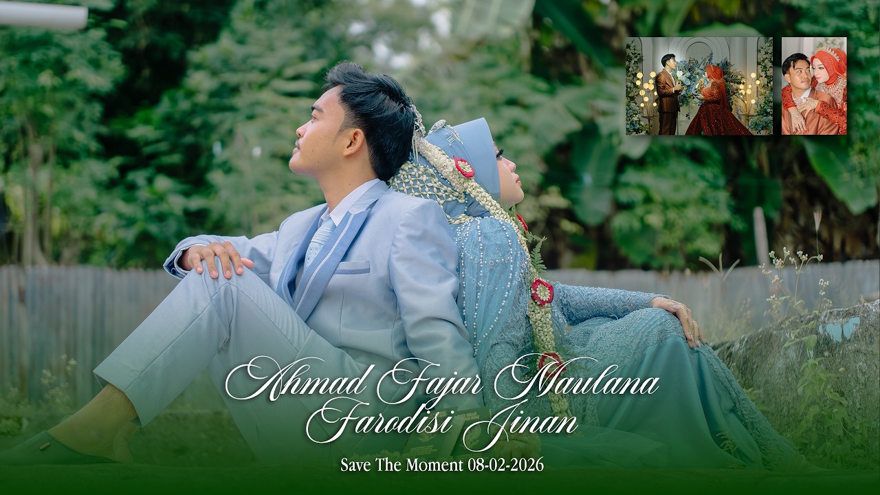 Part 3 - The Wedding Of AHMAD FAJAR MAULANA & FARODISI JINAN || Save The Moment 08-02-2026