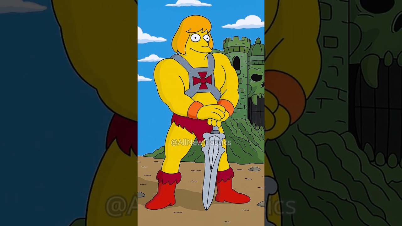 He-Man Meets The Simpsons?! 💪🍩 