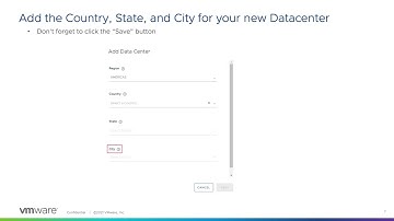 How to add a VMware Cloud Verified data center