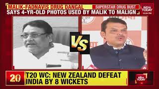Nawab Malik Claims Link Between Devendra Fadnavis And Drug Peddler, Shares Images On Twitter
