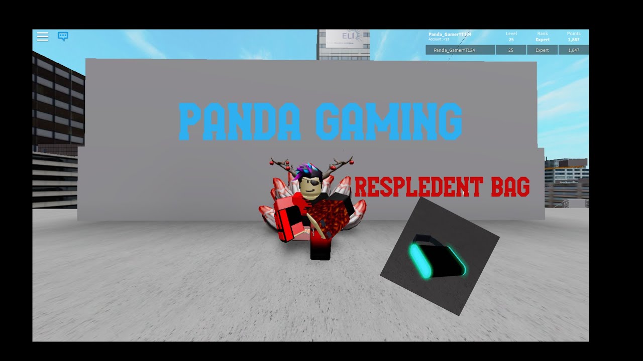 Roblox Parkour How To Find Respledent Bag Location Youtube - roblox parkour legendary bag location