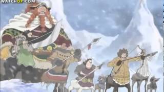 One Piece Funny Scene Luffy, Zoro And Robin Scary Faces