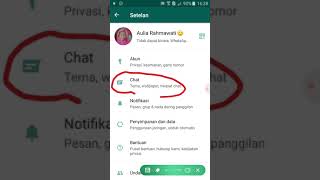 cara menganti Tema whatsapp dengan warna hitam screenshot 2