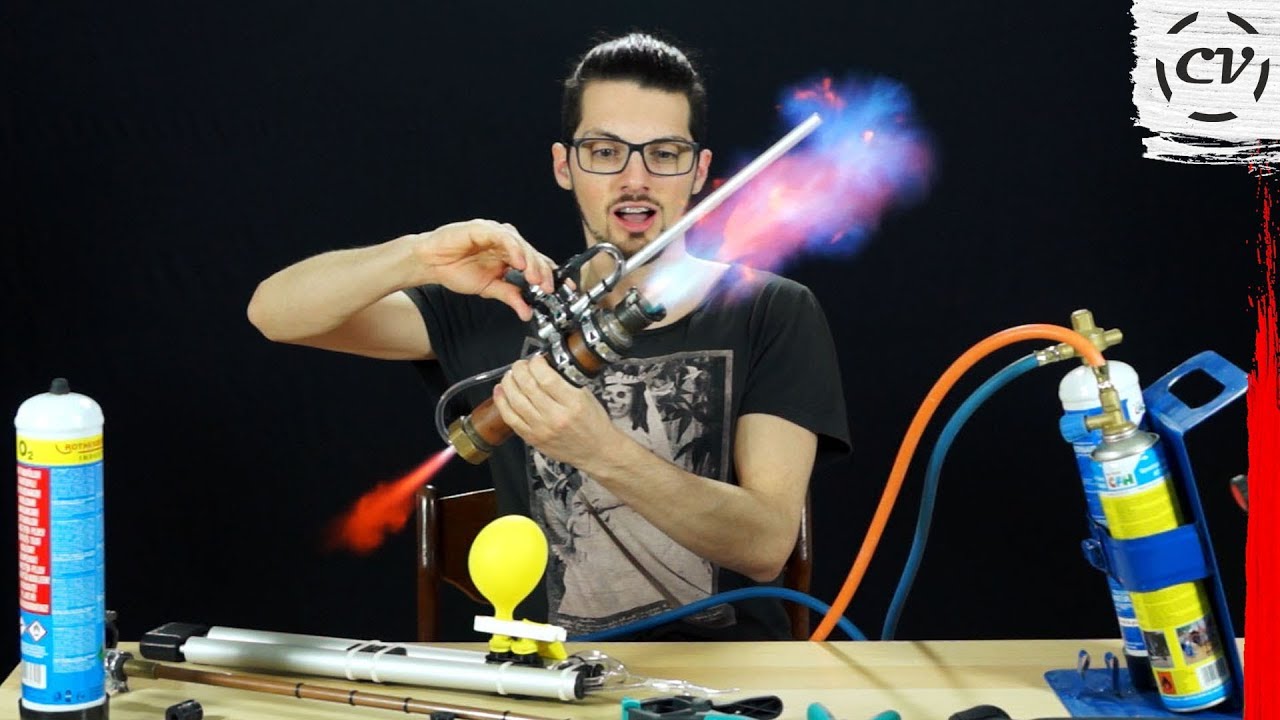 Spud Gun w/ Pure Oxygen + Welding Gas = MENTAL (Pipe Rifle Follow Up