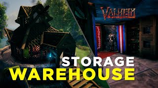 Valheim - Storage Warehouse Timelapse Build