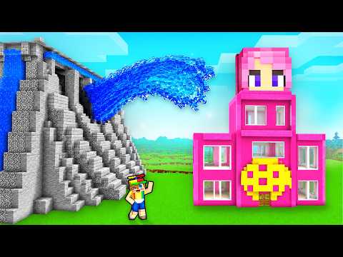 Flooding the World to Prank My Friends in Minecraft...