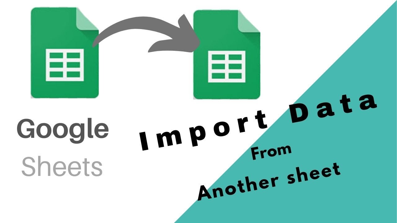 Import Data from Another Sheet - YouTube