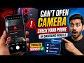 can't open camera check your phone in samsung mobile || can't open camera check your phone problem