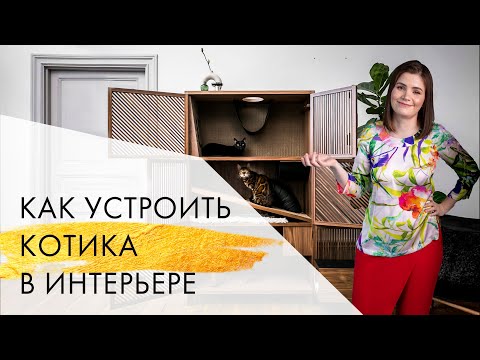 Как устроить котика в интерьере | Домик для кошки, который не испортит ваш интерьер