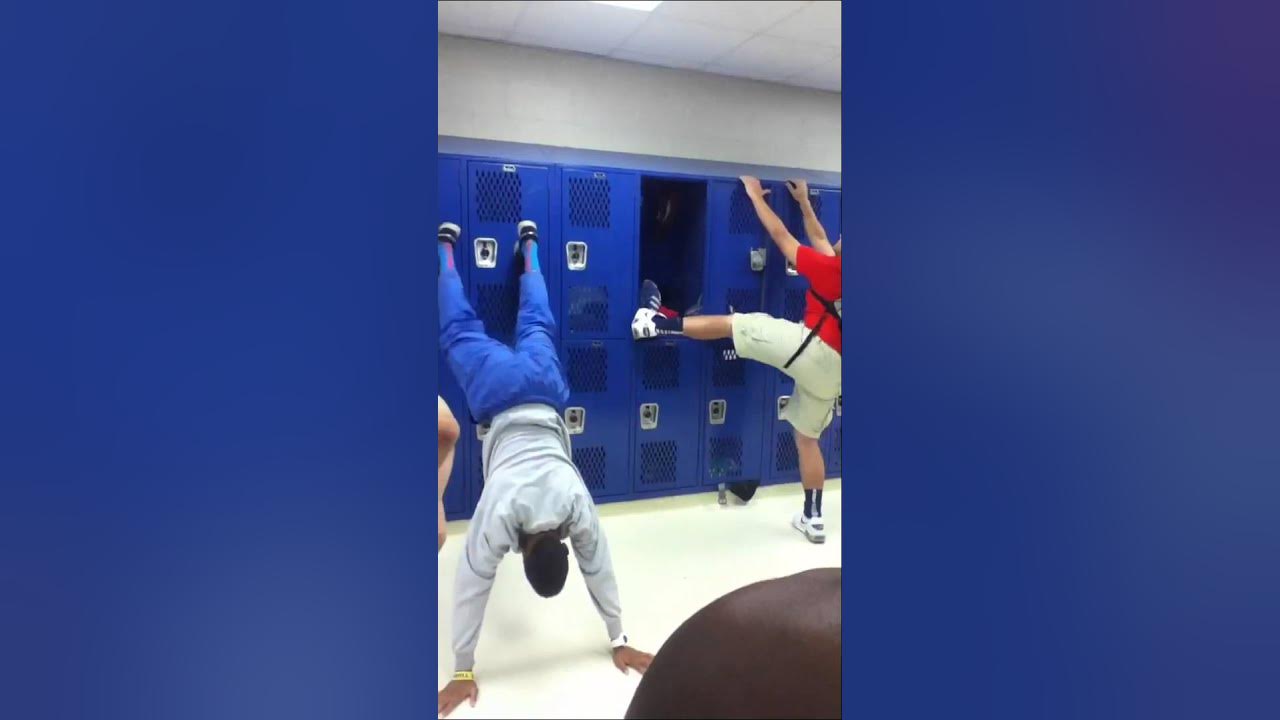 Dancing In Locker Room YouTube