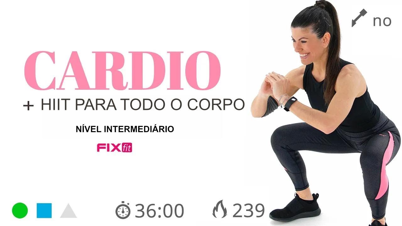 Treino HIIT Corpo Inteiro + Cardio: Queime Calorias e Tonifique de Verdade