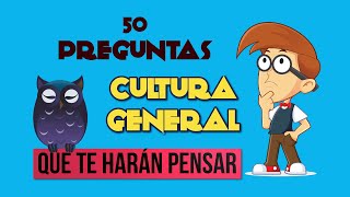 TEST de CULTURA GENERAL 😱 ¿Puedes resolverlo COMPLETO? 🧠 EXAMEN / TRIVIA / QUIZ Saber es Poder 🦉