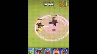 Raged Dragon Rider Vs Max Dragon Rider||Lvl 1 Vs Max...#Shorts#Shortsvideo#Clashofclans