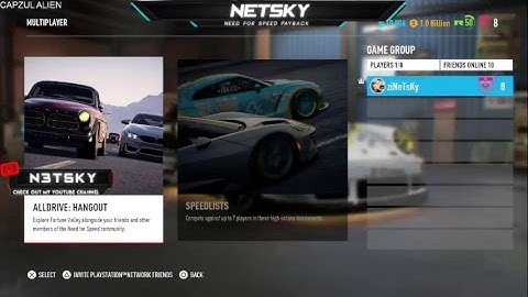 Ranked Speedlist | NFS Payback