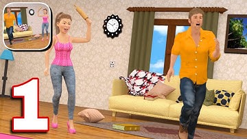 Virtual Wife Simulator 3D Gameplay Walkthrough Part 1 || Level 1 to 6 ||