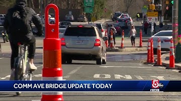 Next phase of Comm Ave bridge project to begin