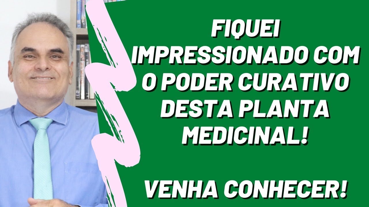 Fiquei impressionado com esta planta medicinal!! Você precisa conhecer! | Dr. Marco Menelau