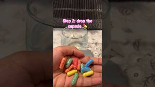 Growing animal capsules!!! 💊 🦒🦓🦚🦥🦩#animals